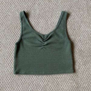 AE Sweetheart-Neck Crop Tank - NWOT